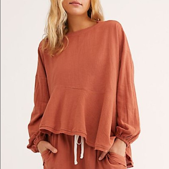 Free People Tops - Free People Aloha Autumn Ruffled Top